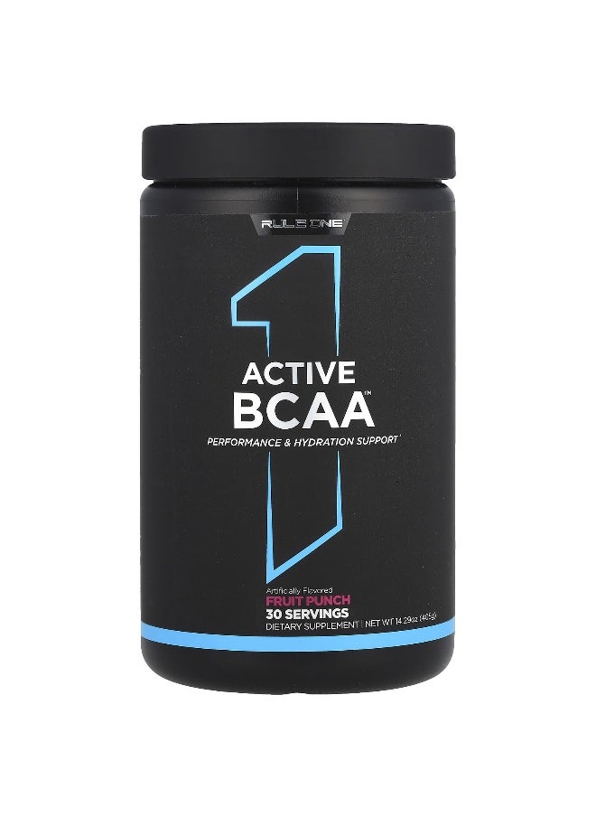 Rule One Proteins, Active BCAA, Fruit Punch, 14.29 oz (405 g)