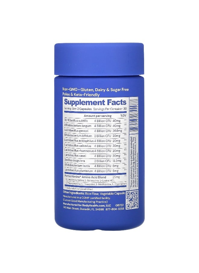 BodyHealth, Probiotic, 60 Capsules