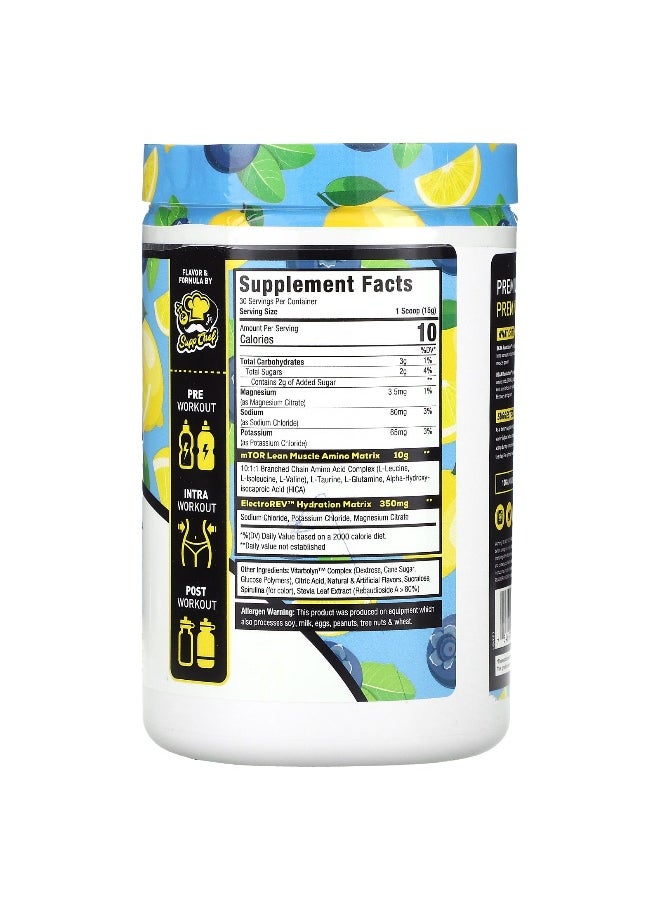 MuscleSport, BCAA, Revolution, Blueberry Lemonade, 15.9 oz (450 g)