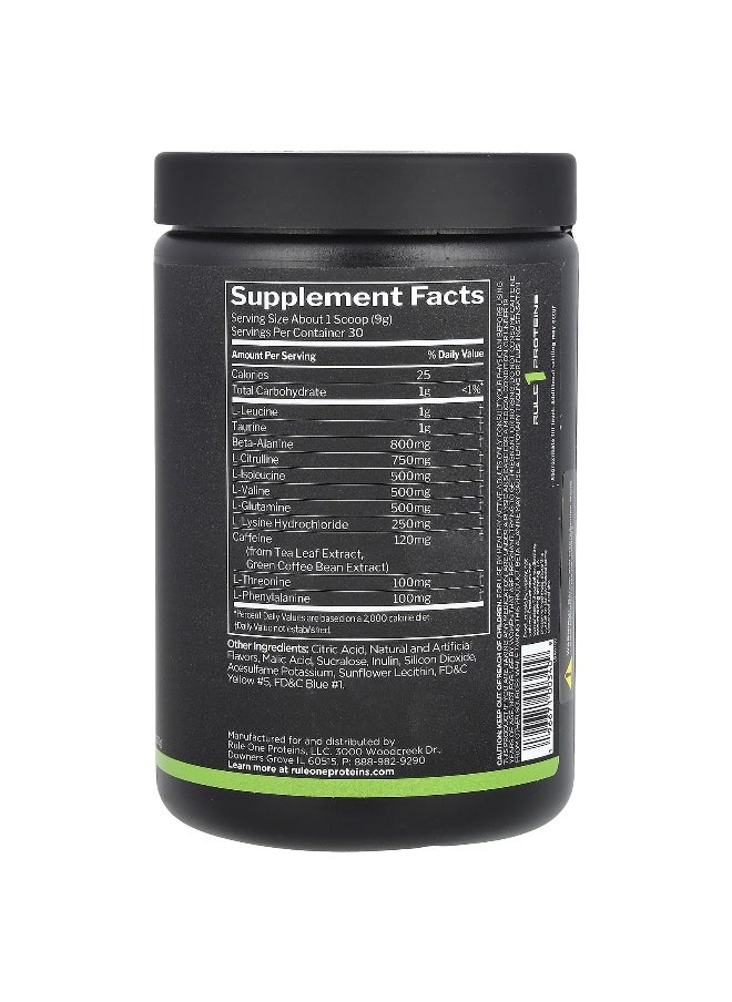 Rule One Proteins, Energized Amino, Sour Candy, 9.52 oz (270 g)