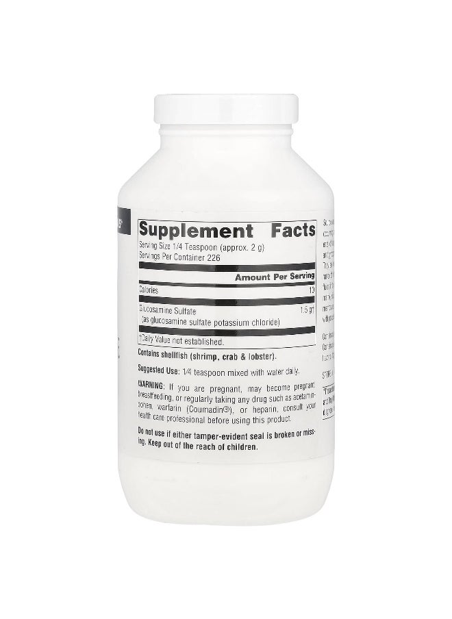 Source Naturals, Glucosamine Sulfate Powder, Sodium Free, 16 oz (453.5 g)