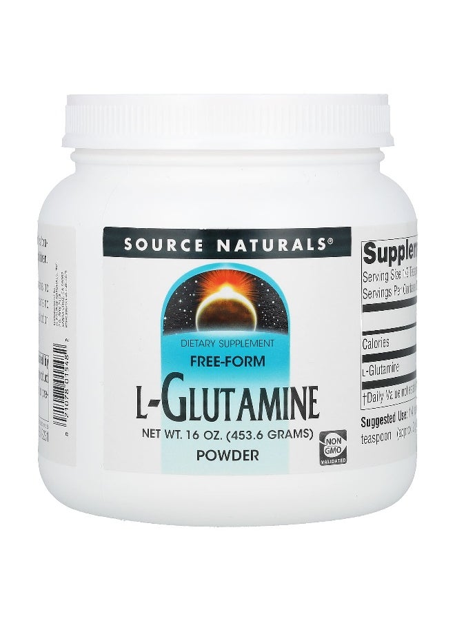 Source Naturals, L-Glutamine Powder, 16 oz (453.6 g)