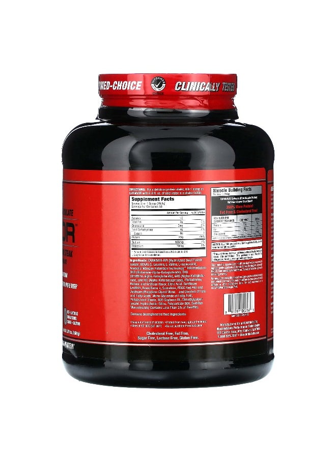 MuscleMeds, Carnivor, Bioengineered Beef Protein Isolate, Fruit Punch, 3.67 lbs (1,669 g)