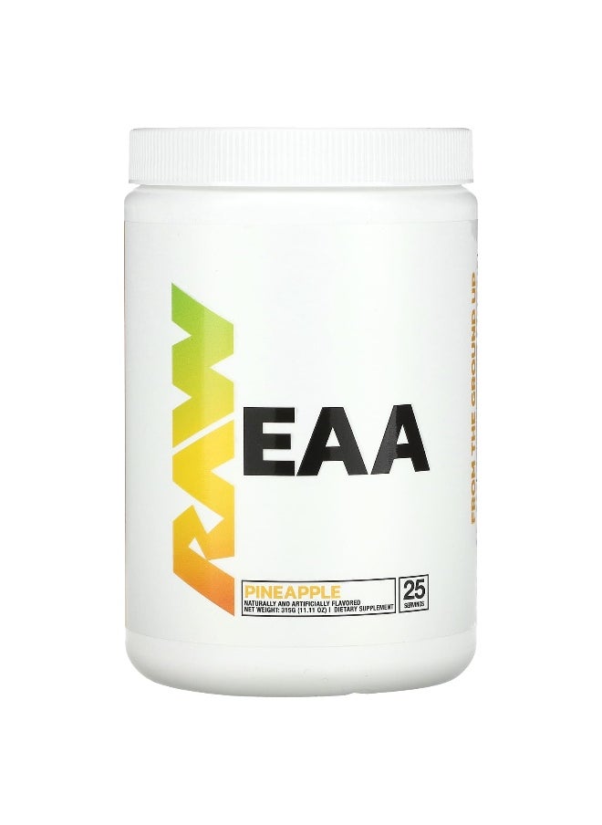 Raw Nutrition, EAA, Pineapple , 11.11 oz (315 g)