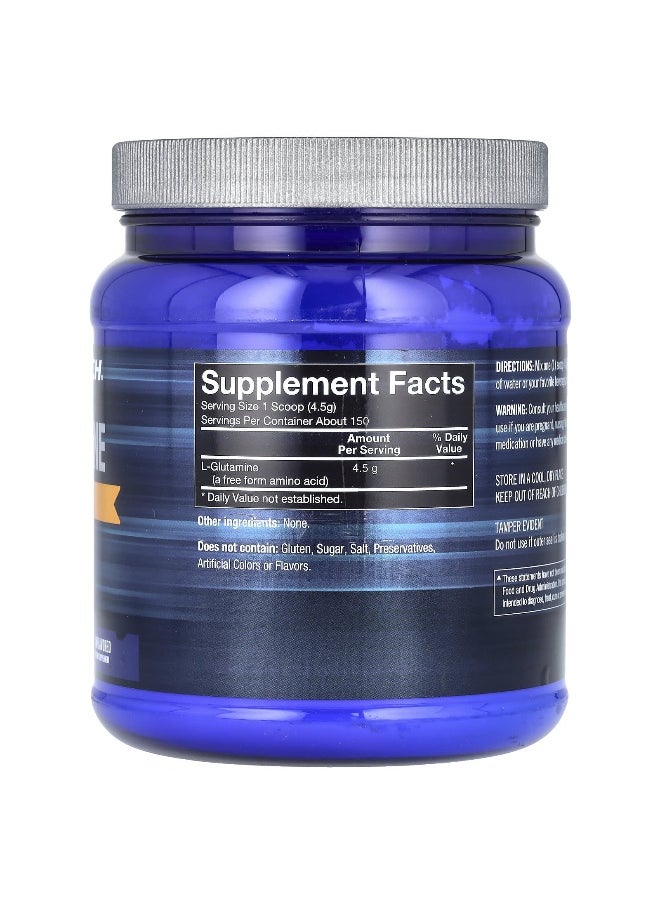 BodyTech, Glutamine, Unflavored, 4.5 g, 23.82 oz (675 g)