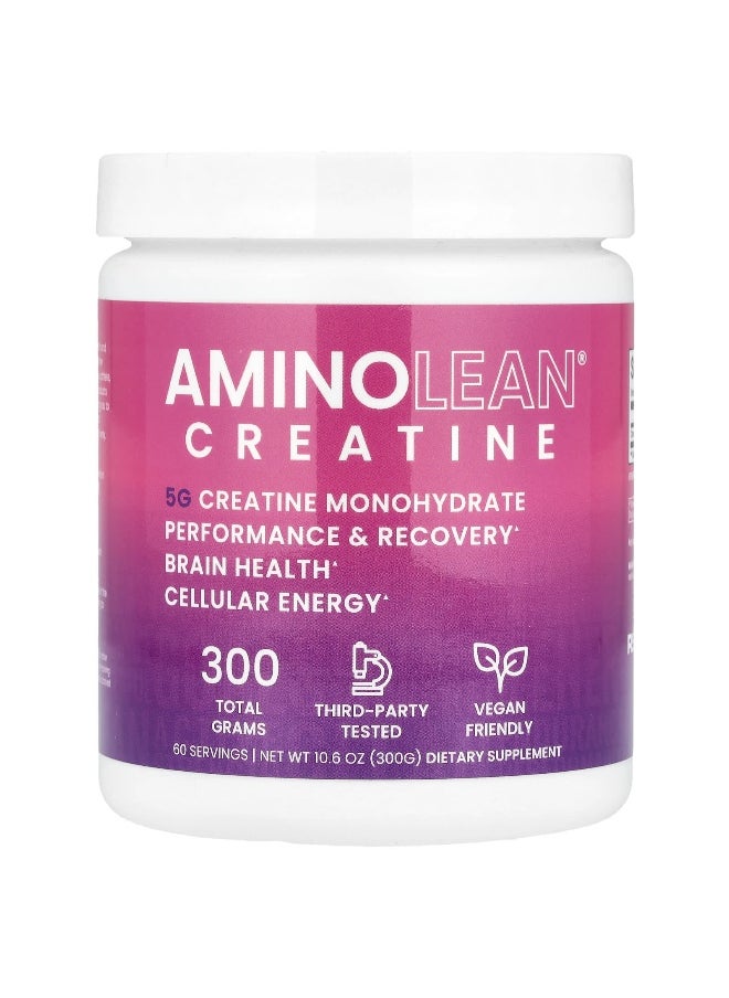 RSP Nutrition, AminoLean® Creatine Monohydrate Powder, 10.6 oz (300 g)