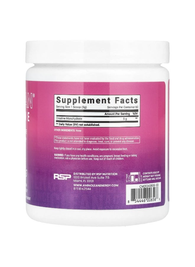 RSP Nutrition, AminoLean® Creatine Monohydrate Powder, 10.6 oz (300 g)