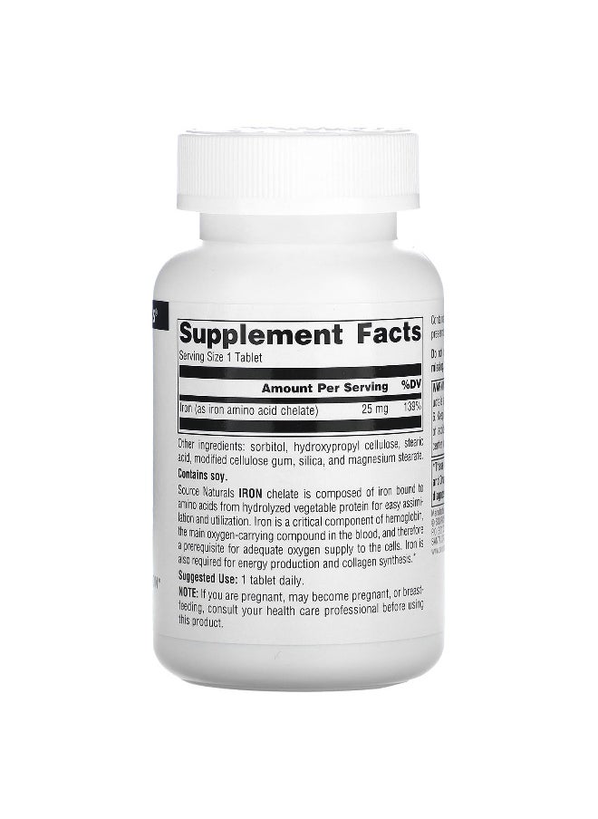 Source Naturals, Iron, 25 mg, 250 Tablets