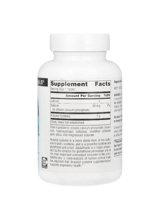 Source Naturals, N-Acetyl Cysteine, 1,000 mg, 60 Tablets