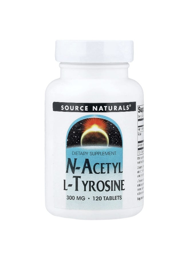 Source Naturals, N-Acetyl L-Tyrosine, 120 Tablets