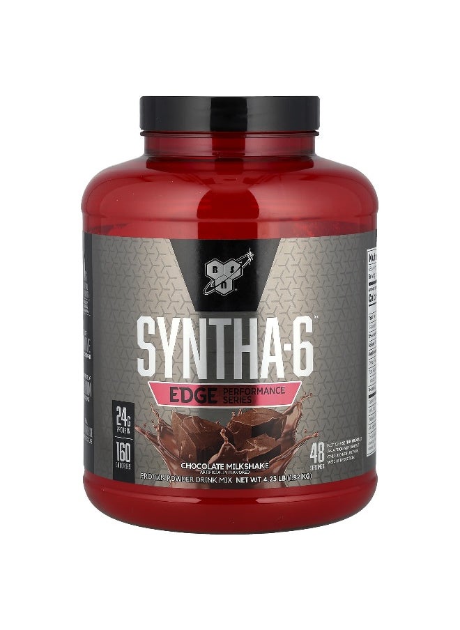 BSN, Syntha-6® Edge, Protein Powder Drink Mix, Chocolate Milkshake, 4.23 lb (1.92 kg)