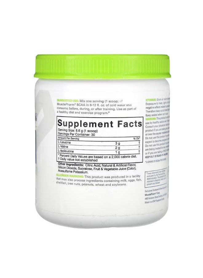 Essentials BCAA Fruit Punch 0.57 lbs 258 g
