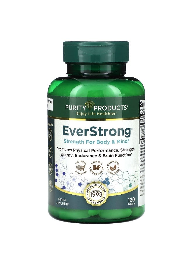 Purity Products, EverStrong, 120 Tablets