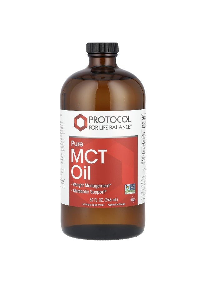 Protocol for Life Balance, Pure MCT Oil, 14 g, 32 fl oz (946 ml)