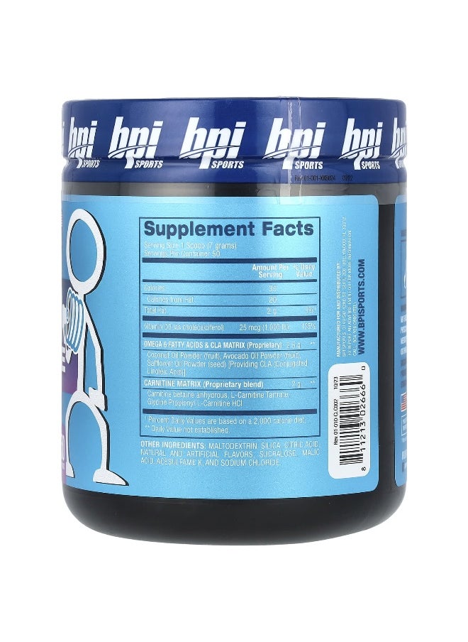 BPI Sports, CLA + Carnitine, Snow Cone, 12.34 oz (350 g)