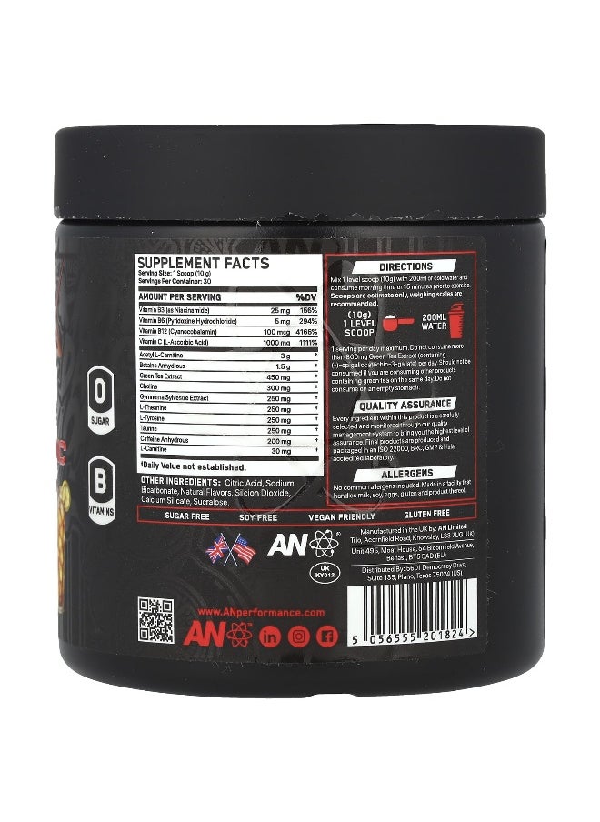 ABE, Shred-X, Extreme Thermogenic Powder, Lemon Iced Tea, 10.58 oz (300 g)
