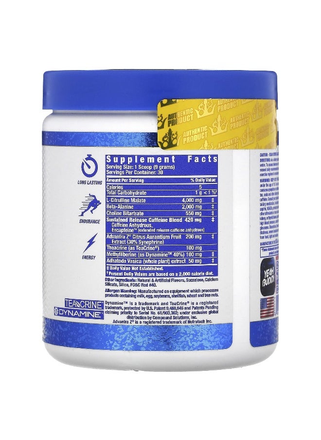 Ronnie Coleman, Signature Series, Yeah Buddy, Pre-Workout Energy Powder, Cherry Limeade, 9.5 oz (270 g)
