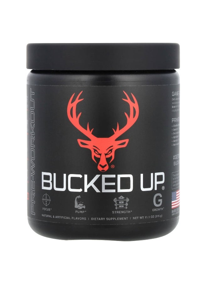 Bucked Up, Pre-Workout, Red Raspberry, 11.1 oz (315 g)