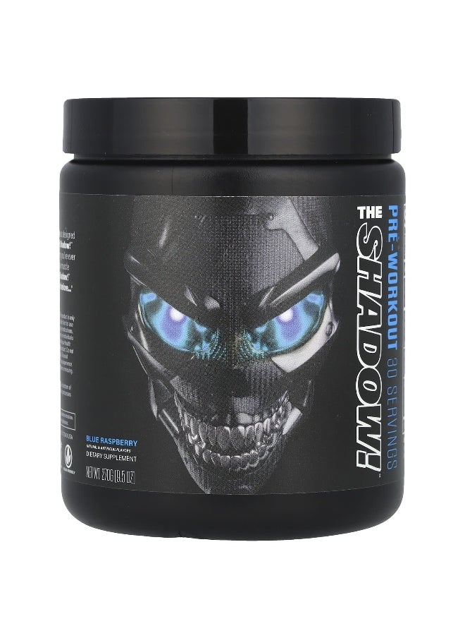 JNX Sports, The Shadow!®, Pre-Workout, Blue Raspberry, 9.5 oz (270 g)