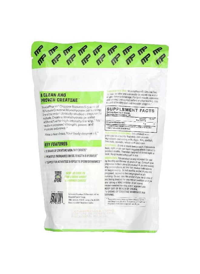 MusclePharm, Essentials, Creatine, Unflavored, 0.66 lbs (300 g)