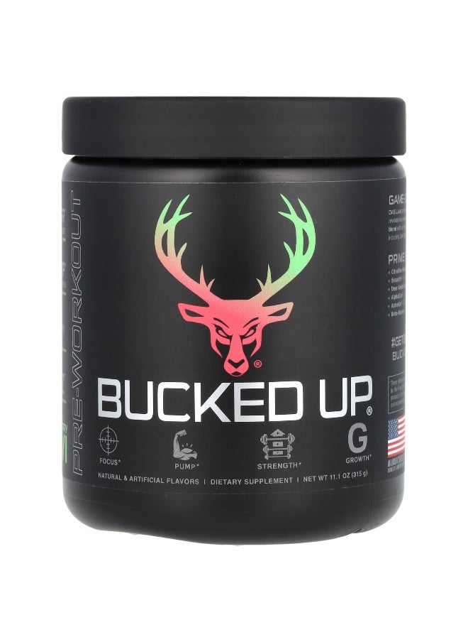 Bucked Up, Pre-Workout, Strawberry Kiwi, 11.1 oz (315 g)