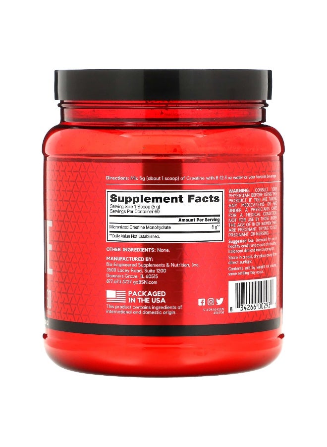 BSN, Creatine, Unflavored, 10.9 oz (309 g)