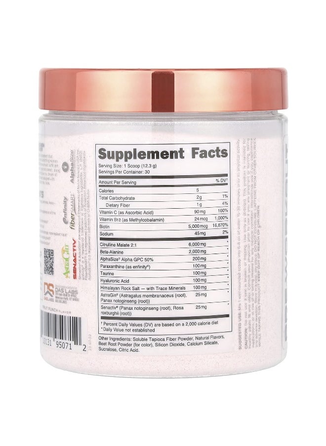 Bucked Up, Babe, Pre-Workout, Fruit Punch, 13 oz (369 g)