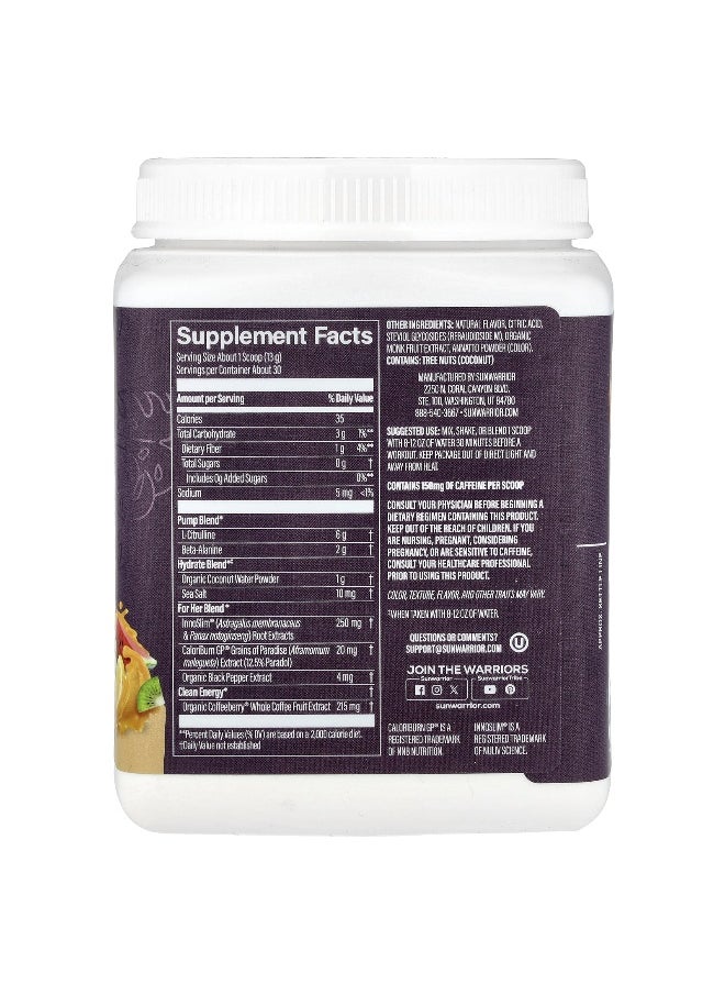 Sunwarrior, Sport, Active Pre-Workout For Her, Citrus Sunrise, 13.5 oz (384 g)