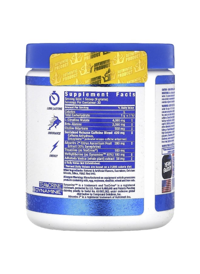Ronnie Coleman, Signature Series, Yeah Buddy, Pre-Workout Energy Powder, Strawberry Lemonade , 9.5 oz (270 g)