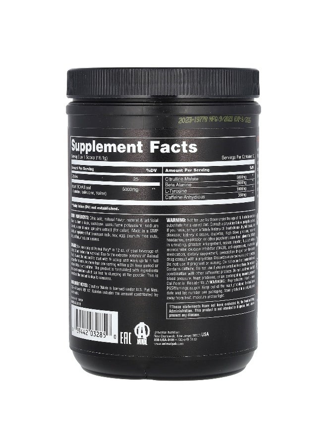 Animal, Fury® Essentials, Pre Workout, Blue Ice Pop, 1.06 lbs (483 g)