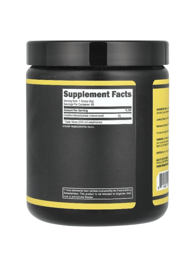 Primaforce, Creatine Monohydrate, Unflavored, 10.7 oz (300 g)