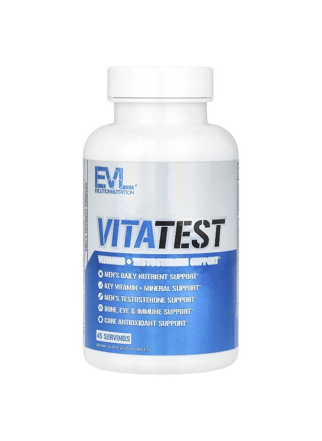 EVLution Nutrition, VitaTest, Men's Nutrient Complex, 90 Tablets