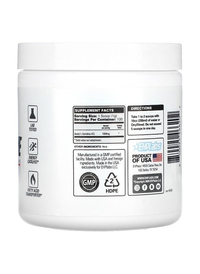 EHPlabs, Acetyl L-Carnitine, 3.5 oz (100 g)