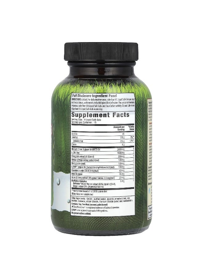 Irwin Naturals, Testosterone UP RED® with Nitric Oxide Booster, 60 Liquid Soft-Gels