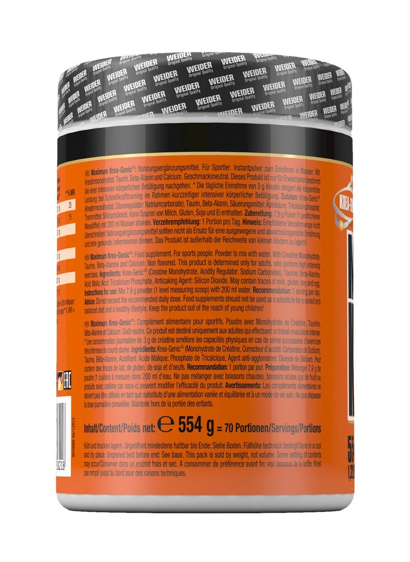 Weider Maximum Krea-Genic 554g
