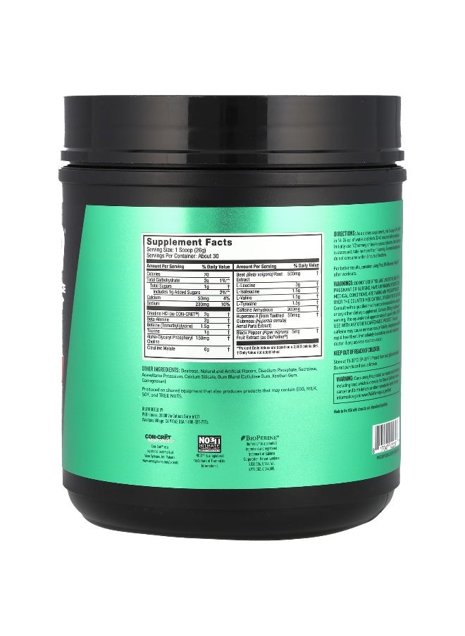 JYM Supplement Science, Pre JYM®, High-Performance Pre-Workout, Pineapple Strawberry, 1.7 lbs (780 g)