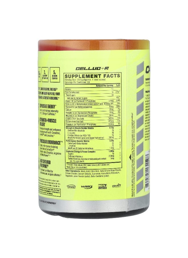 C4 / Cellucor, C4 Sport Strength, Pre-Workout, Fruit Punch, 14.5 oz (410 g)