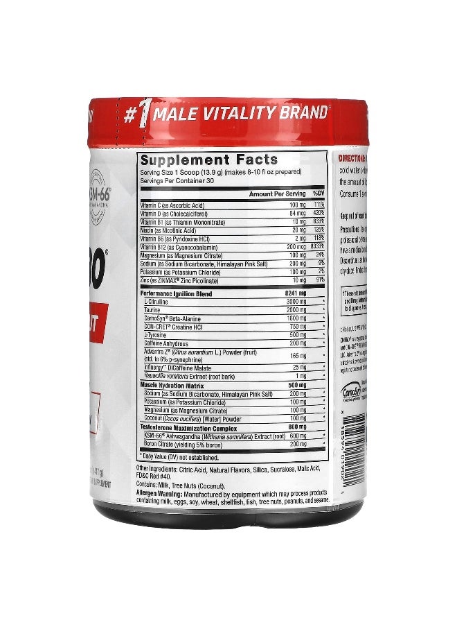 Force Factor, Test X180® Pre-Workout, Fruit Punch, 14.7 oz (417 g)