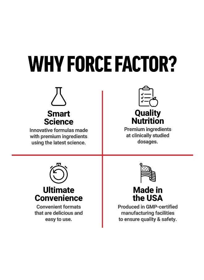 Force Factor, Test X180® Pre-Workout, Fruit Punch, 14.7 oz (417 g)