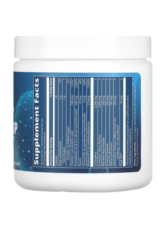 MRM Nutrition, Driven Dry Scoop, Pre-Workout Boost, Orange Blast, 3.53 oz (100 g)