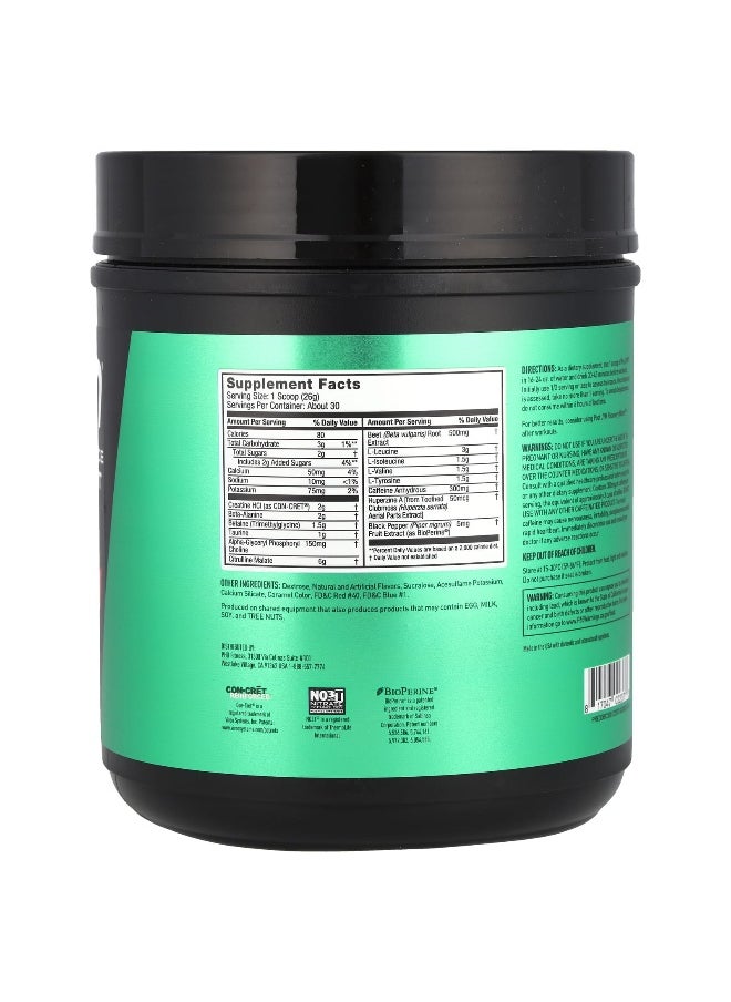 JYM Supplement Science, Pre JYM®, High-Performance Pre-Workout, Black Cherry, 1.7 lbs (780 g)