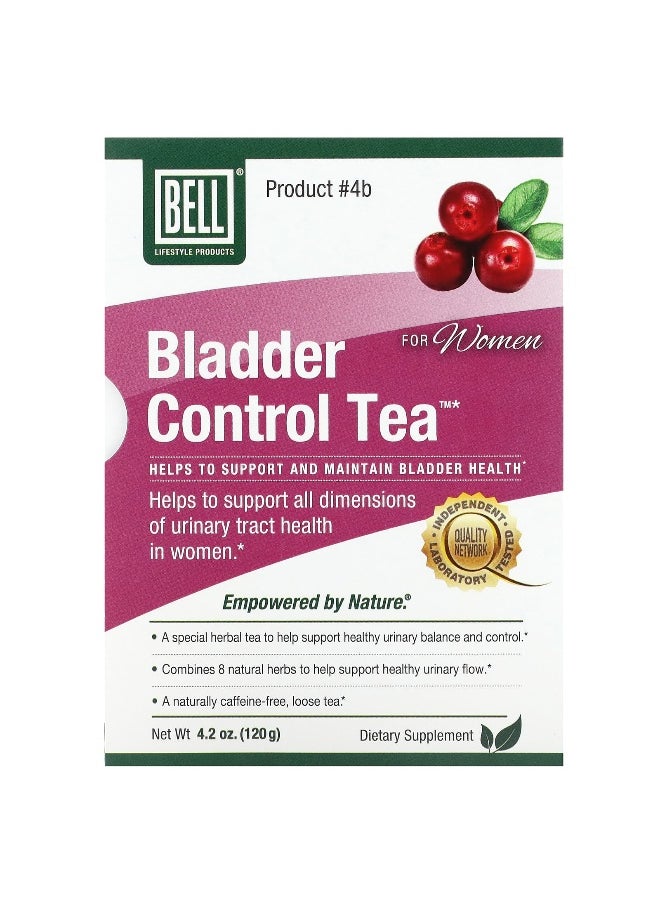 Bell Lifestyle, Bladder Control Tea, For Women, Caffeine Free, 4.2 oz (120 g)