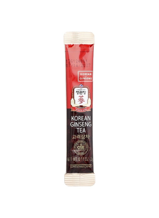 JungKwanJang, Korean Ginseng Tea, 25 Packets, 0.11 oz (3 g) Each