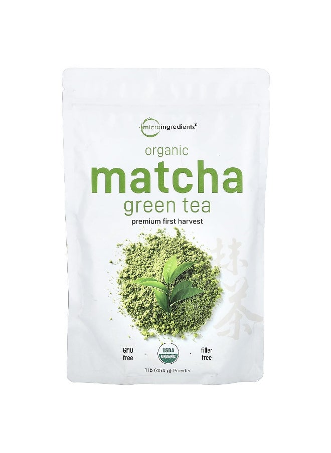 Micro Ingredients, Organic Matcha Green Tea, 1 lb (454 g)