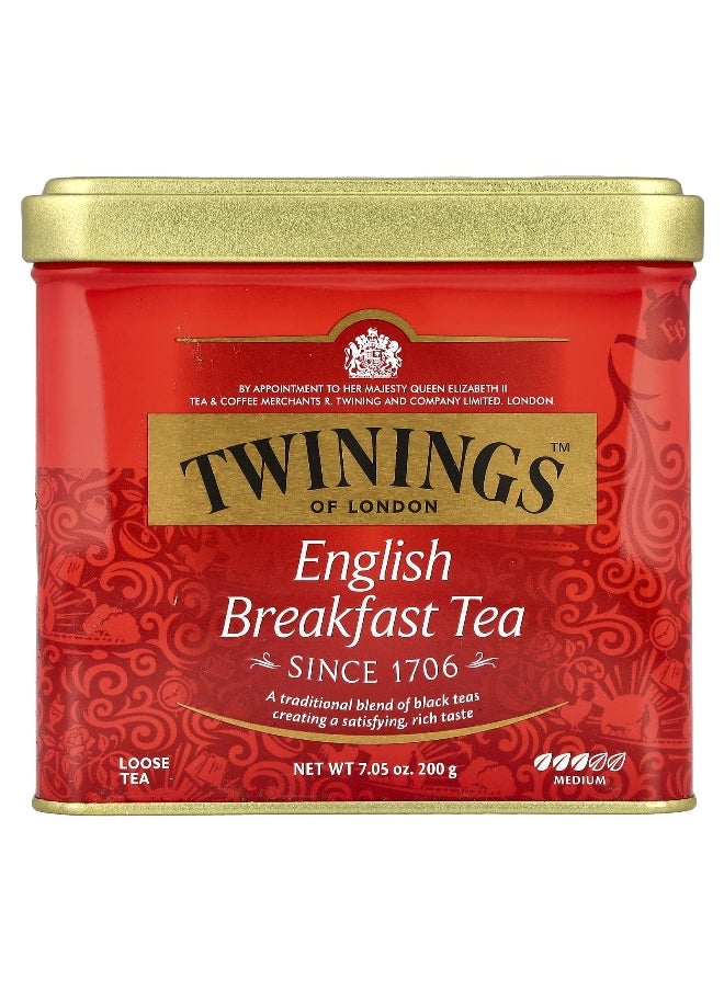 Twinings, English Breakfast Tea, Loose, 7.05 oz (200 g)