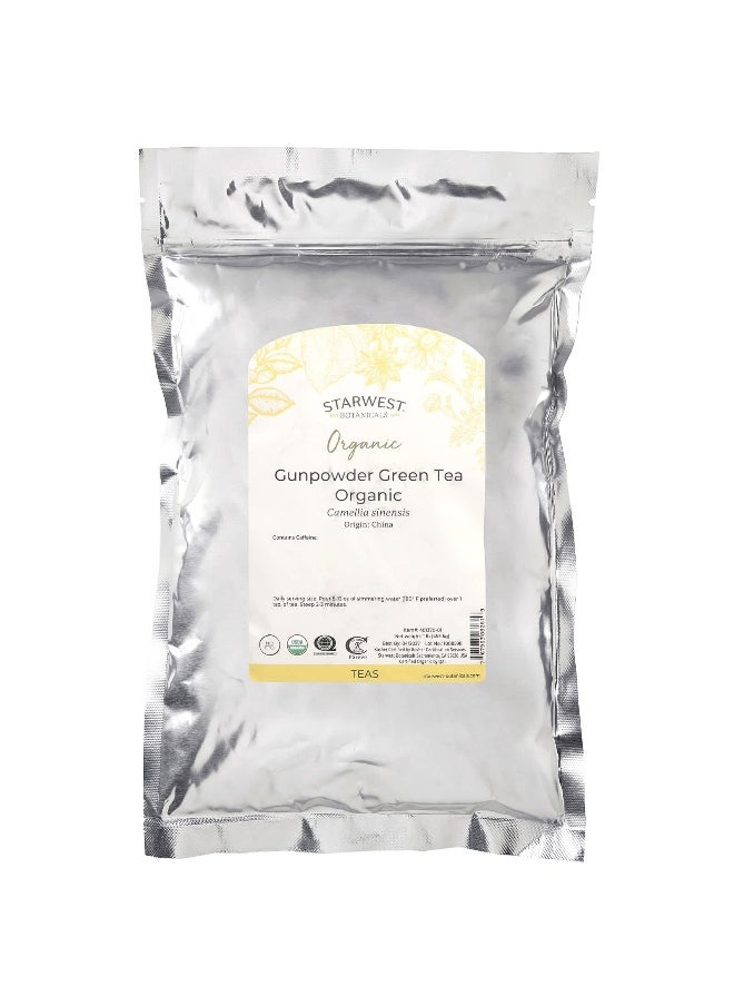 Starwest Botanicals, Organic Gunpowder Green Tea, 1 lb (453.6 g)