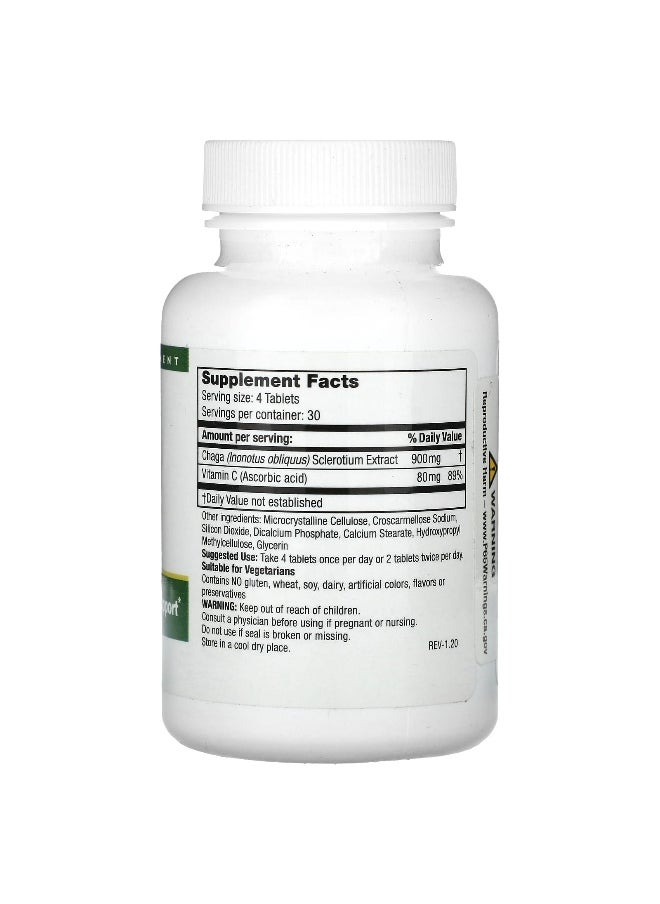 Mushroom Wisdom, Super Chaga, 120 Vegetarian Tablets