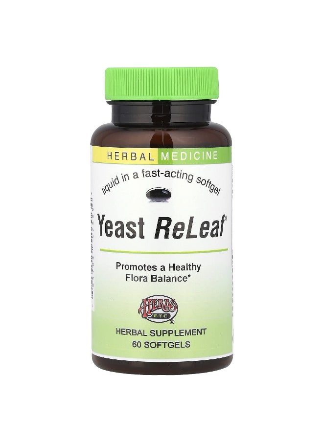 Herbs Etc., Yeast ReLeaf®, 60 Softgels