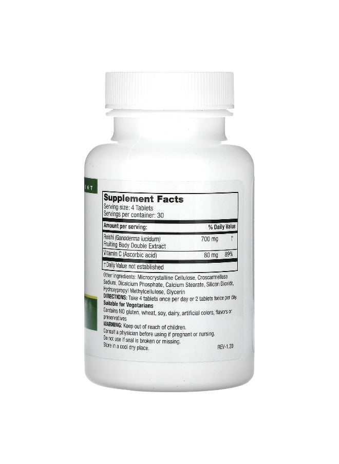 Mushroom Wisdom, Super Reishi, 120 Vegetarian Tablets