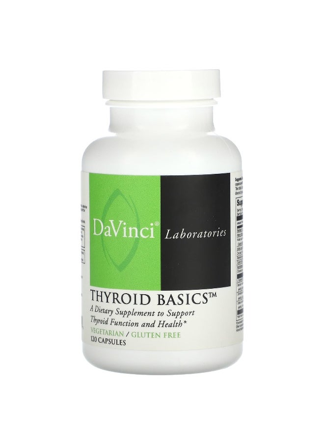 DaVinci Laboratories, Thyroid Basics, 120 Capsules